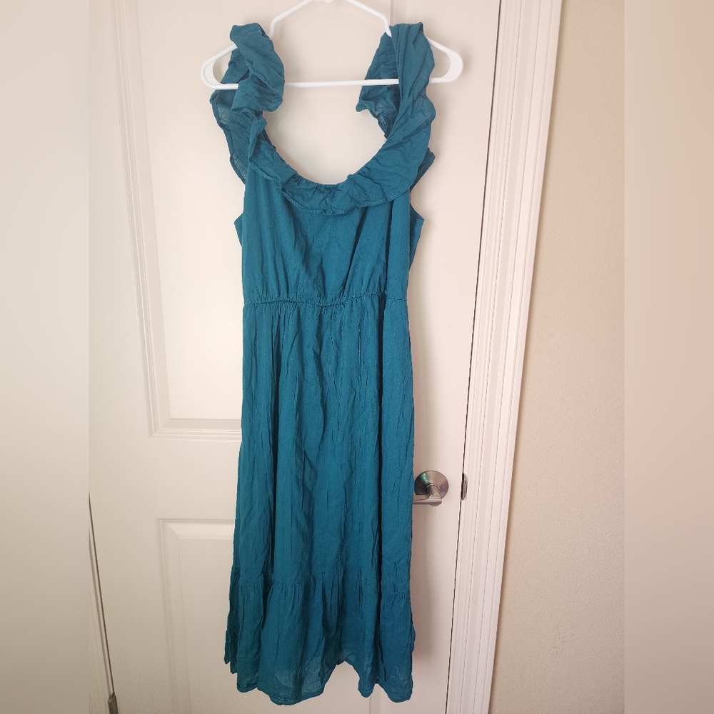 Old Navy Deep Teal Cami Dress